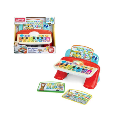 Winfun - Piano infantil con tarjetas
