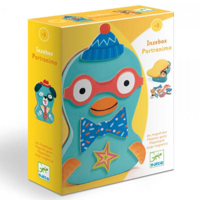 Djeco - Juego magnético de madera Portranimo1