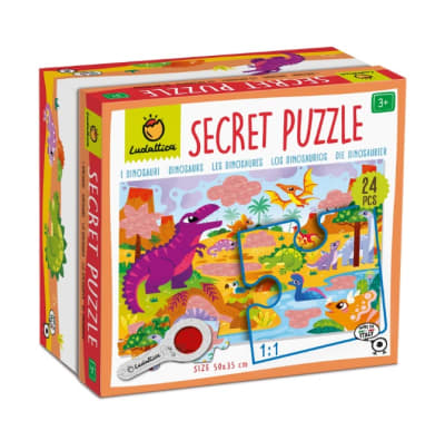 Ludattica - Puzzle secreto los dinosaurios