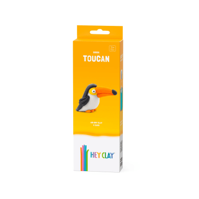 HEY CLAY AVES TUCAN 3 POTES1
