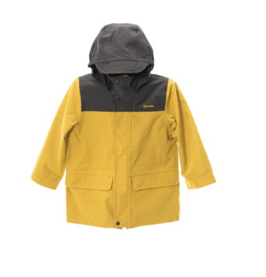IMPERMEABLE RODA AMARILLO TALLA 3-4