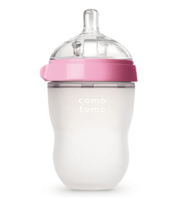 Mamadera rosa 250ml - Comotomo