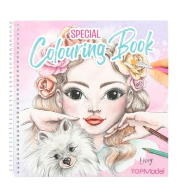TOPModel - Libro Especial para Colorear