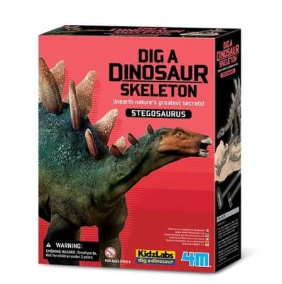Excava Un Esqueleto De un Dinosaurio - Stegosaurus