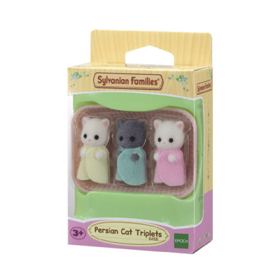 Sylvanian Families - Trillizos gatos persa1