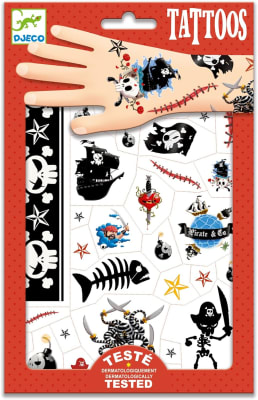 Tatuajes Temporales Piratas