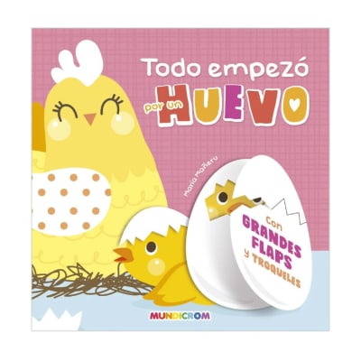 Mundicrom - Todo empezó por un huevo Flaps grandes