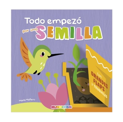 Mundicrom - Todo empezó por una semilla Flaps grandes