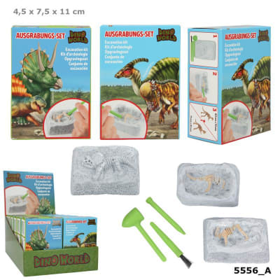 MINI SET DE EXCAVACIÓN DINOSAURIO