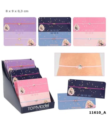 TOPMODEL - PULSERAS DE LA AMISTAD BFF 