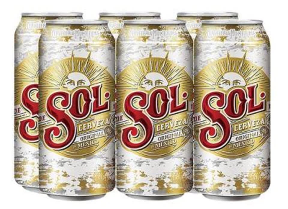 SOL PACK X6 LATA 470 ML | Botilleria Los Arcos