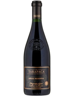 TARAPACA CABERNET SAUVIGNON GRAN RESERVA ETIQUETA NEGRA 750 ML
