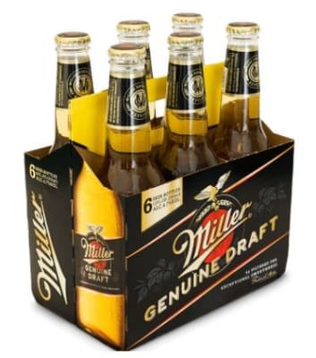 MILLER PACK X6 BOTELLIN 355 ML