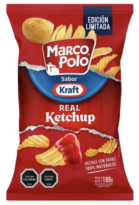 PAPAS FRITAS MARCO POLO REAL KETCHUP 180 GR
