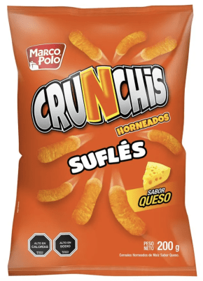 CRUNCHIS MARCO POLO SUFLÉS QUESO 200 GR