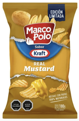 PAPAS FRITAS MARCO POLO REAL MOSTAZA 180 GR