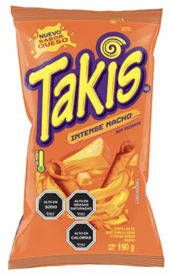 TAKIS INTENSE NACHO 190 GR