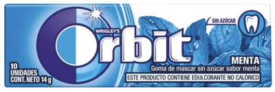 ORBIT MENTA 10 UN.