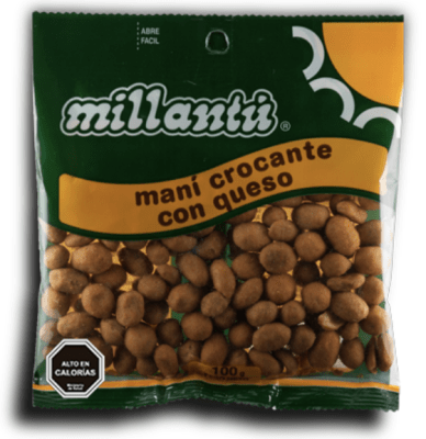 MILLANTU MANI CROCANTE CON QUESO 100 GR