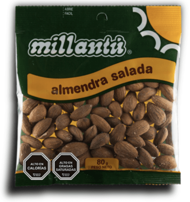 MILLANTU ALMANDRA SALADA 80 GR