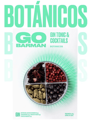 GO BARMAN MIX DE BOTÁNICOS GIN TONIC & COCKTAILS 24 GR1