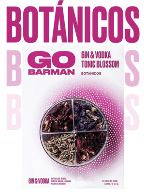 GO BARMAN MIX DE BOTÁNICOS GIN & VODKA TONIC BLOSSOM 24 GR