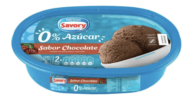 CASSATA CHOCOLATE SIN AZÚCAR SAVORY 1LT