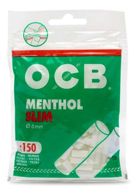 OCB FILTRO MENTHOL 6 MM X150