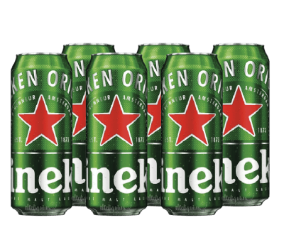 HEINEKEN PACK X6 LATA 470 ML