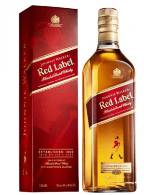 JOHNNIE WALKER RED LABEL  1000 CC