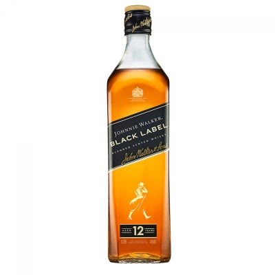 JOHNNIE WALKER BLACK LABEL 750 CC