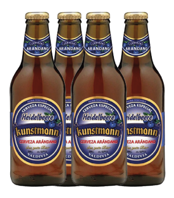 KUNSTMANN ARANDANO PACK X4 330 ML