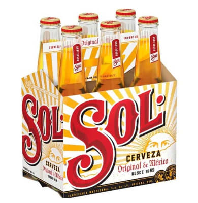 SOL	PACK X6 BOTELLIN 330 ML