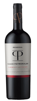 CASAS PATRONALES CABERNET SAUVIGNON RESERVA 750 ML