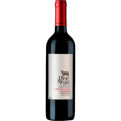 OVEJA NEGRA CABERNET FRANC CARMENERE RESERVA 750 ML