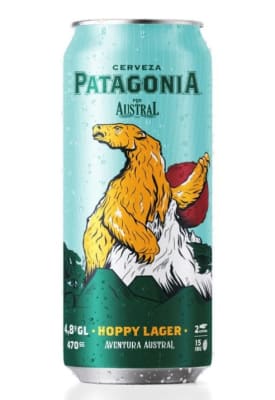 AUSTRAL PATAGONIA HOPPY LAGER 470 ML