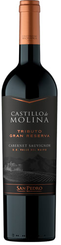 CASTILLO DE MOLINA TRIBUTO CABERNET SAUVIGNON GRAN RESERVA 750 ML 0