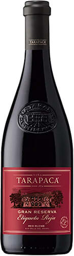 TARAPACA GRAN RESERVA ETIQUETA ROJA 750 ML 0