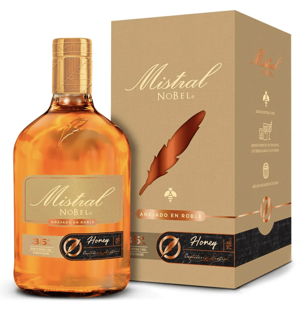 MISTRAL NOBEL HONEY 35º 750CC 0