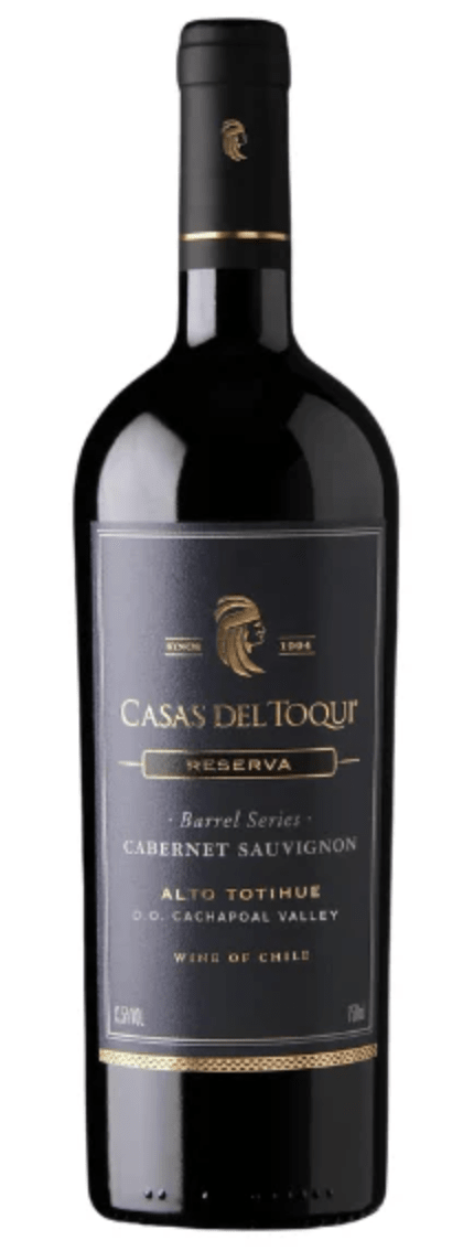 CASAS DEL TOQUI RESERVA CABERNET SAUVIGNON 750 ML 0