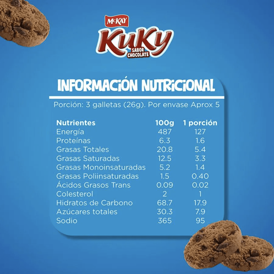 KUKY CHOCOLATE 120 GR2