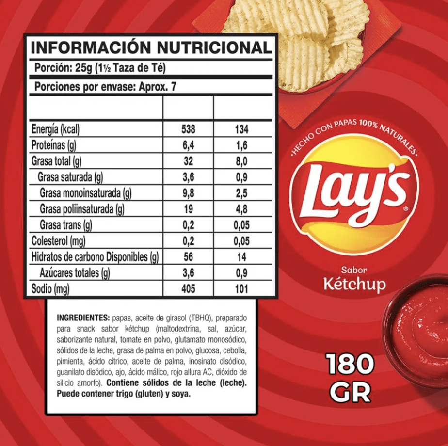 LAY'S KETCHUP 1180 GR2