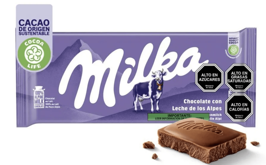 MILKA CHOCOLATE DE LECHE 80 GR 0