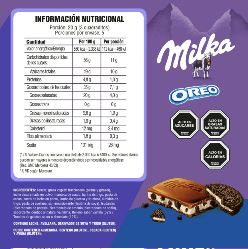 MILKA OREO 100 GR2