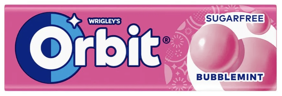 ORBIT BUBBLEMINT 10 UN. 0