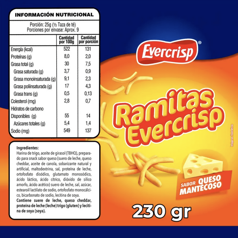 RAMITAS QUESO 230 GR2