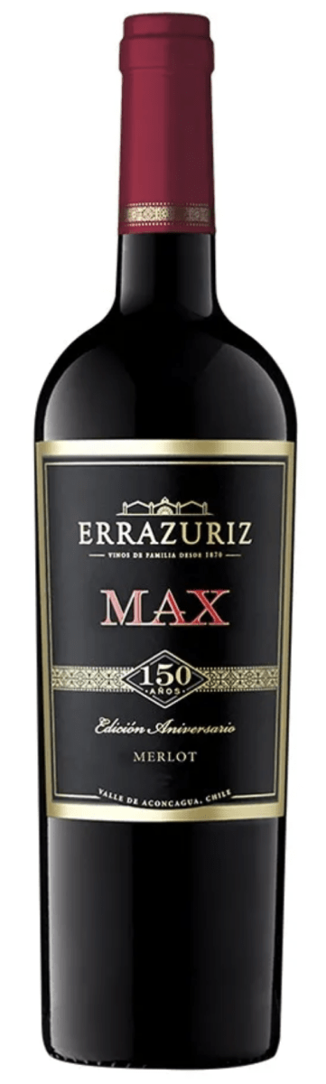 MAX ERRAZURIZ MERLOT 750 ML 0