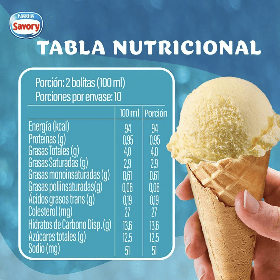 CASSATA VAINILLA SAVORY 1 LT2