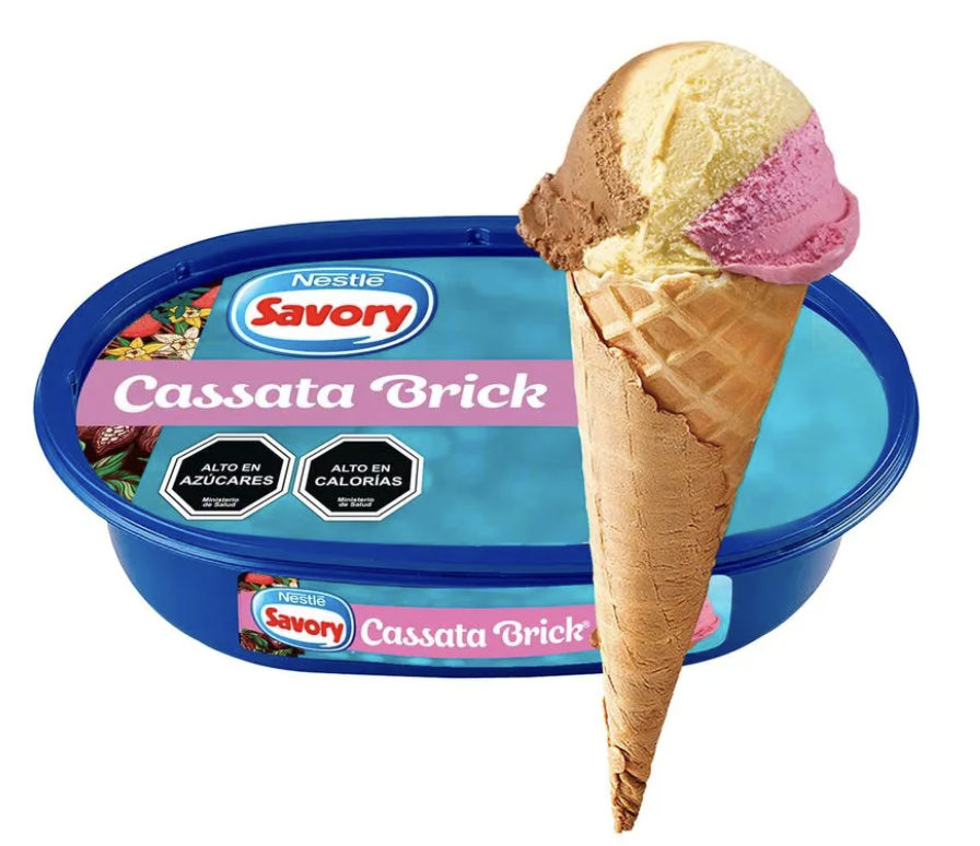 CASSATA BRICK SAVORY 1 LT 0