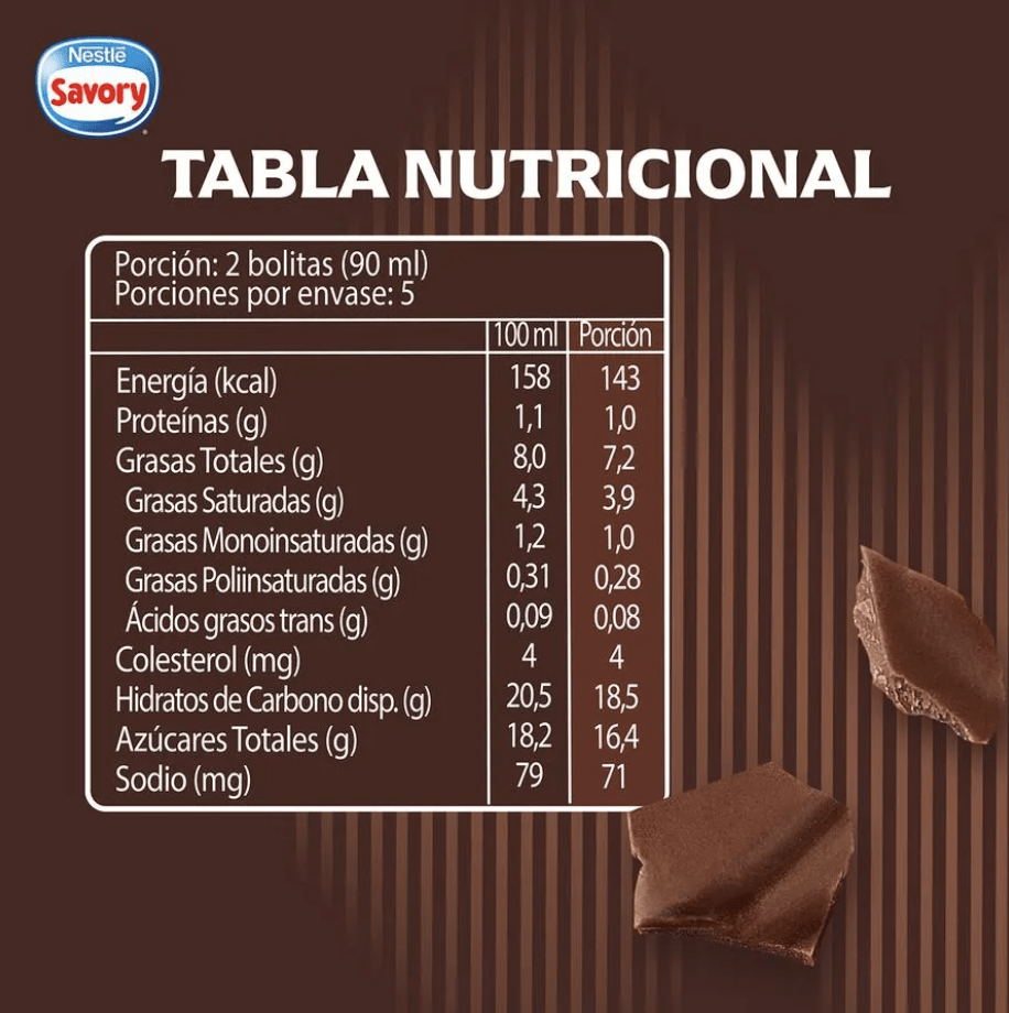 MEGA TRIO TRES CHOCOLATES SAVORY 450 ML2